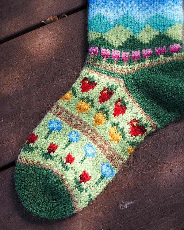 Spring (The Valley Comes Alive) - Knitting Pattern PDF