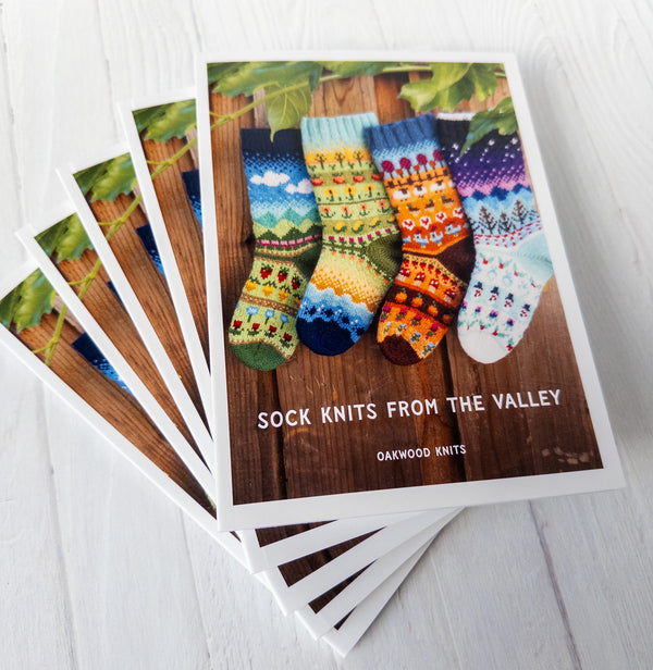 "Sock Knits From the Valley" - Stardew Socks Knitting Patterns (Print Book + Digital Download)