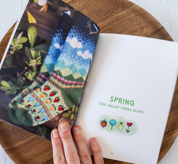 "Sock Knits From the Valley" - Stardew Socks Knitting Patterns (Print Book + Digital Download)