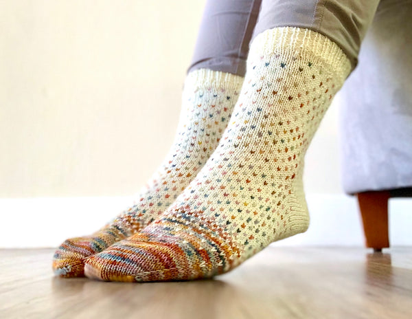 Sprinkle Socks - Knitting Pattern PDF
