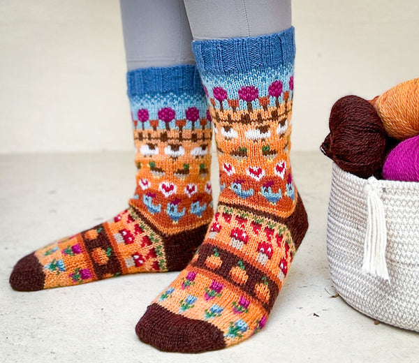 Stardew Socks Collection - Knitting Pattern PDF (Digital Download Only)