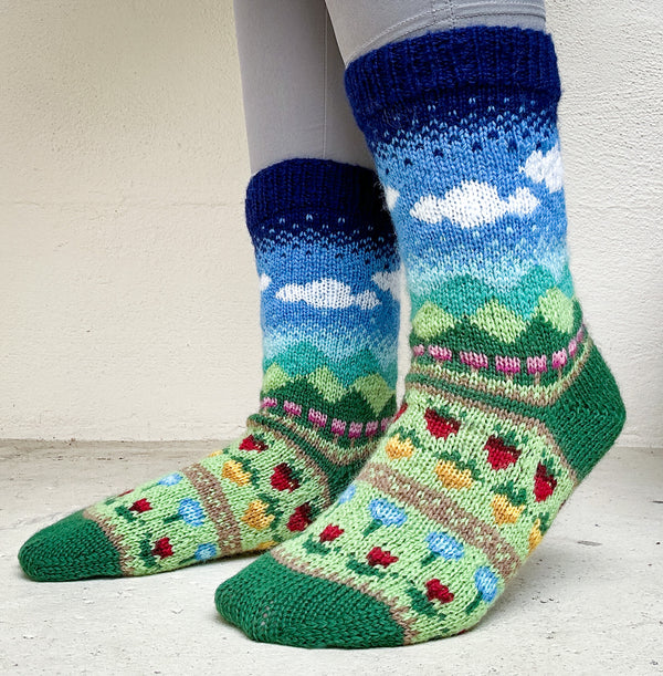 Spring (The Valley Comes Alive) - Knitting Pattern PDF
