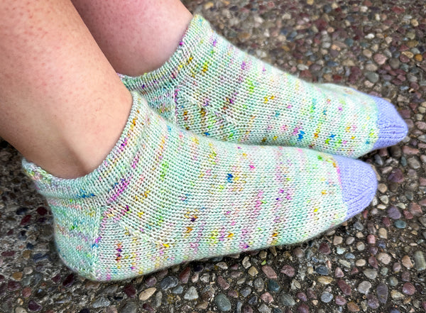 Summertime Granita Socks - Knitting Pattern PDF