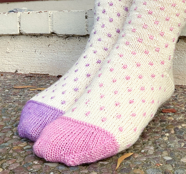 Cake Pop Socks - Knitting Pattern PDF