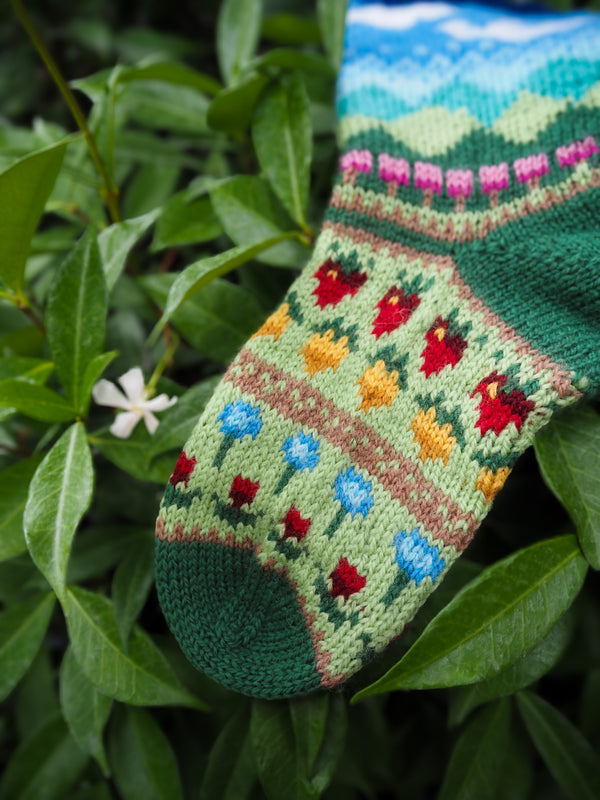 Spring (The Valley Comes Alive) - Knitting Pattern PDF