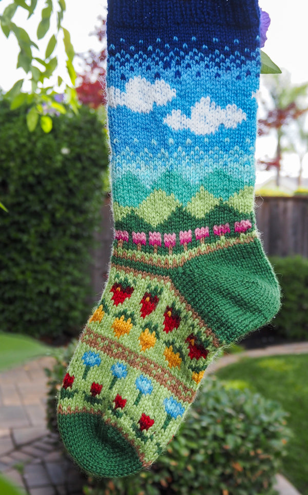 Spring (The Valley Comes Alive) - Knitting Pattern PDF