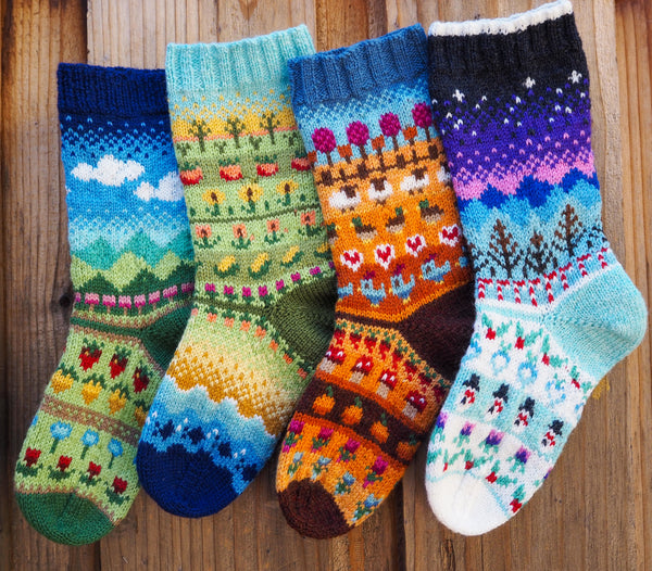 Winter (The Wind Can Be Still) - Knitting Pattern PDF