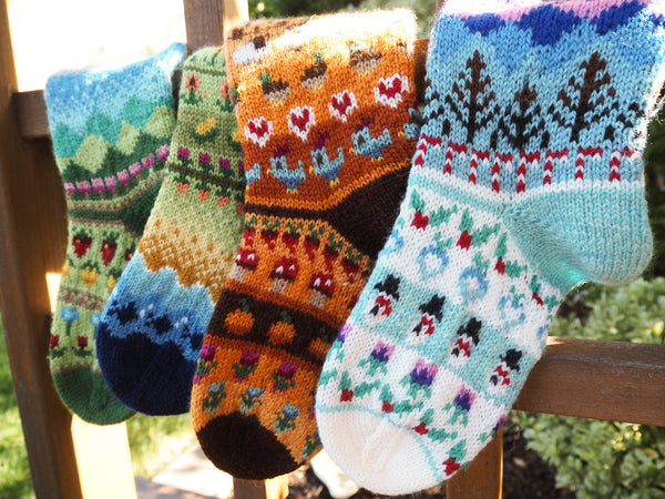 Stardew Socks Collection - Knitting Pattern PDF (Digital Download Only)