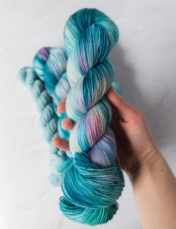 Ponyo Rides a Sea of Fish - Bounce Sock (old base)