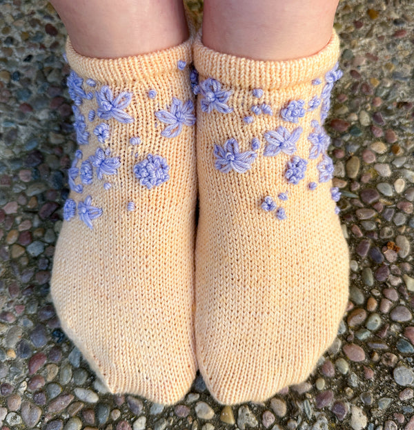 Summertime Granita Socks - Knitting Pattern PDF