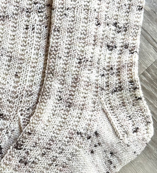 Moose Tracks Socks - Knitting Pattern PDF