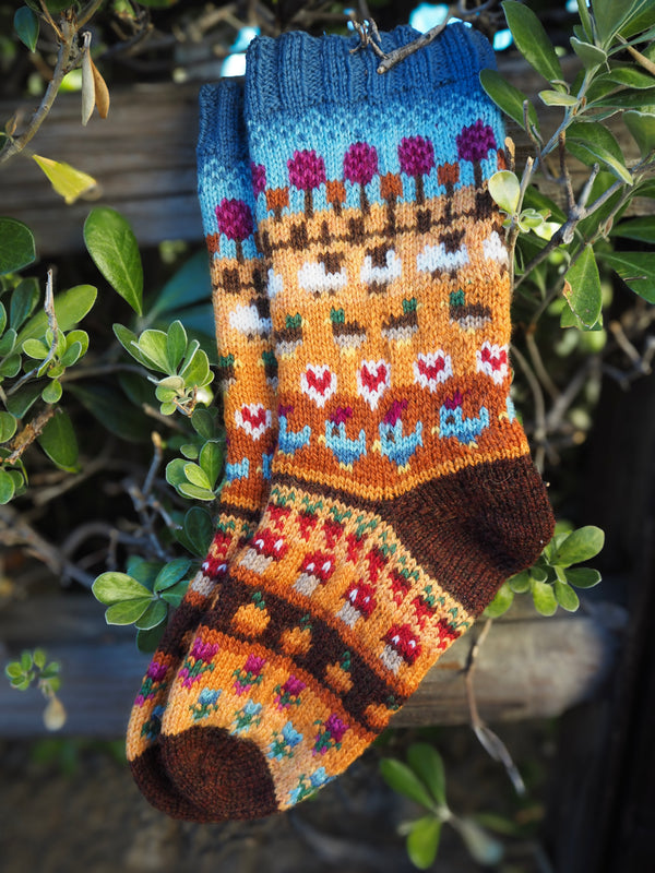 Stardew Socks Collection - Knitting Pattern PDF (Digital Download Only)
