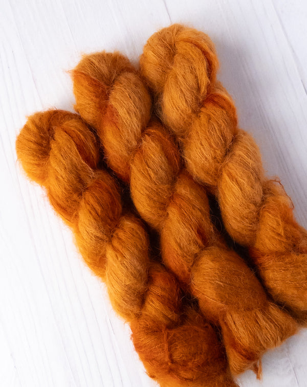 Pumpkin - Suri Alpaca Lace